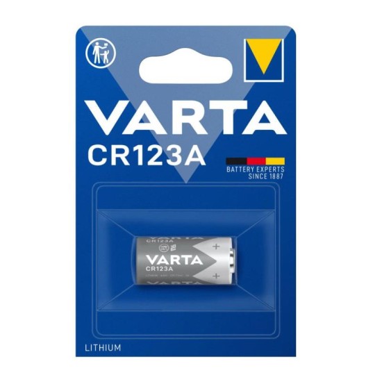 Μπαταρία Alkaline Varta CR123A 3V (1 τεμ) Μπαταρία Alkaline Varta CR123A 3V (1 τεμ)