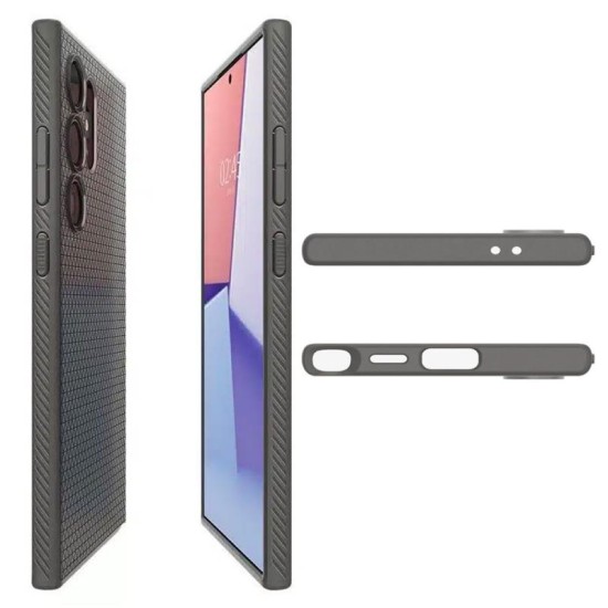Θήκη Soft TPU Spigen Liquid Air Samsung S928B Galaxy S24 Ultra 5G Γκρι Θήκη Soft TPU Spigen Liquid Air Samsung S928B Galaxy S24 Ultra 5G Γκρι