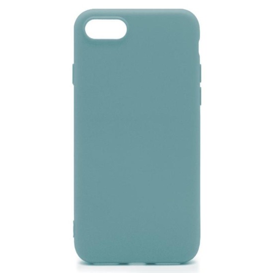 Θήκη Soft TPU inos Apple iPhone 8/ iPhone SE (2020) S-Cover Πετρόλ