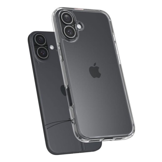 Θήκη TPU & PC Spigen Ultra Hybrid Apple iPhone 16 Διάφανο Θήκη TPU & PC Spigen Ultra Hybrid Apple iPhone 16 Διάφανο