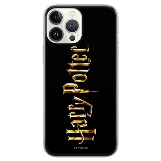 Θήκη Soft TPU Warner Bros Harry Potter 039 Apple iPhone 15 Pro Max Μαύρο Θήκη Soft TPU Warner Bros Harry Potter 039 Apple iPhone 15 Pro Max Μαύρο