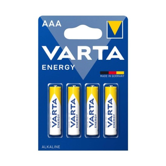 Μπαταρία Simply Alkaline Varta Energy AAA LR03 (4 τεμ.) Μπαταρία Simply Alkaline Varta Energy AAA LR03 (4 τεμ.)