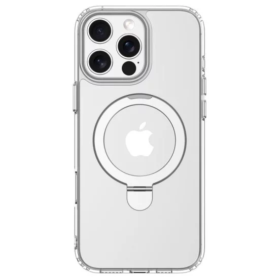 Θήκη TPU & PC Shock Proof Devia Magnetic Apple iPhone 16 Pro Max Clean με Stand Διάφανο Θήκη TPU & PC Shock Proof Devia Magnetic Apple iPhone 16 Pro Max Clean με Stand Διάφανο
