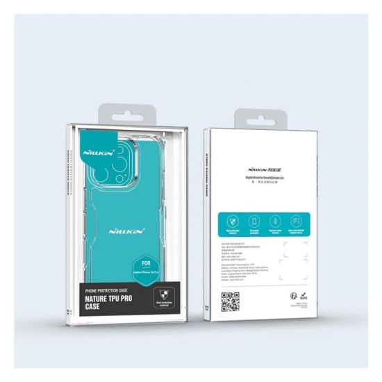 Θήκη Soft TPU & PC Nillkin Nature Pro Apple iPhone 16 Pro Μπλε Θήκη Soft TPU & PC Nillkin Nature Pro Apple iPhone 16 Pro Μπλε