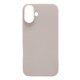 Θήκη Liquid Silicon inos Apple iPhone 16 5G Velvet Ανοιχτό Γκρι Θήκη Liquid Silicon inos Apple iPhone 16 5G Velvet Ανοιχτό Γκρι
