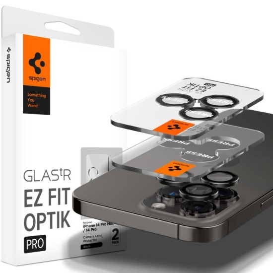 Προστατευτικό Κάλυμμα Κάμερας Spigen Optik.tR EZ-FIT για Τζαμάκι Κάμερας Apple iPhone 14 Pro/ 14 Pro Max/ 15 Pro/ 15 Pro Max/ 16 Pro/ 16 Pro Max Μαύρο (2 τεμ.) Προστατευτικό Κάλυμμα Κάμερας Spigen Optik.tR EZ-FIT για Τζαμάκι Κάμερας Apple iPhone 14 Pro/ 14 Pro Max/ 15 Pro/ 15 Pro Max/ 16 Pro/ 16 Pro Max Μαύρο (2 τεμ.)