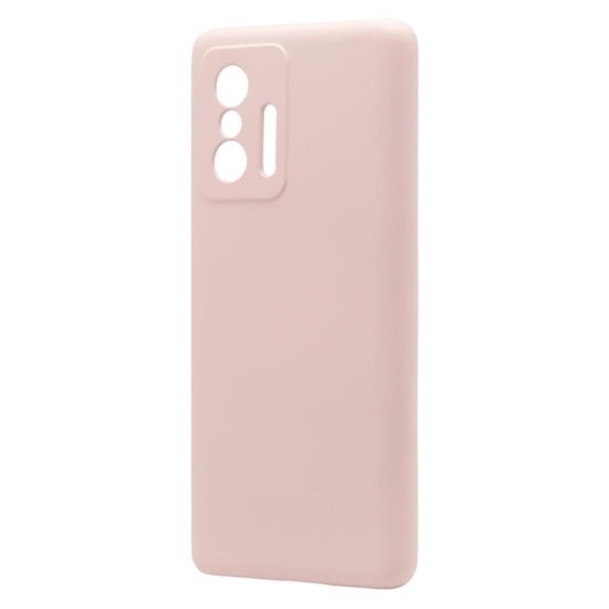 Θήκη Liquid Silicon inos Xiaomi 11T 5G / 11T Pro 5G L-Cover Σομόν Θήκη Liquid Silicon inos Xiaomi 11T 5G / 11T Pro 5G L-Cover Σομόν