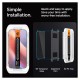 Tempered Glass Full Face Spigen Glas.tR EZ-FIT Privacy Apple iPhone 16 Pro Max (2 τεμ.) Tempered Glass Full Face Spigen Glas.tR EZ-FIT Privacy Apple iPhone 16 Pro Max (2 τεμ.)