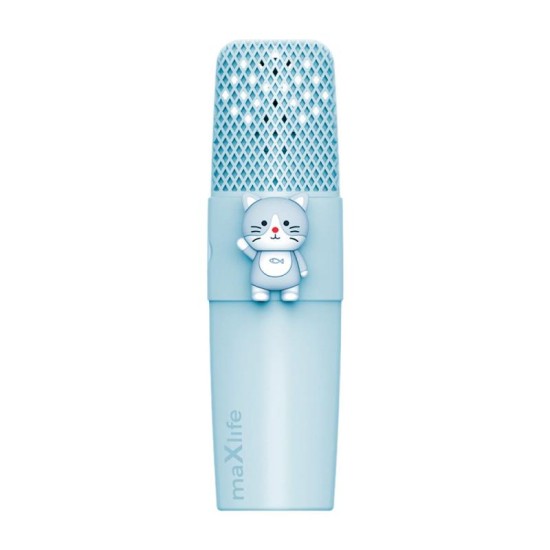 Ασύρματο Μικρόφωνο Bluetooth Maxlife MXBM-500 Animal με Ηχείο (Karaoke) Μπλε Ασύρματο Μικρόφωνο Bluetooth Maxlife MXBM-500 Animal με Ηχείο (Karaoke) Μπλε