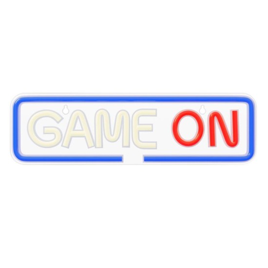 Neon Plexi Forever Light FPNE23 GAME ON (USB, On/Off & Dimmer) Πολύχρωμο