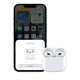 Ακουστικό Bluetooth Apple MME73 AirPods 3 με Θήκη Φόρτισης Lightning Λευκό