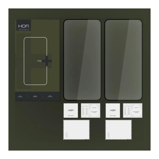Tempered Glass Full Face Hofi Pro+ Samsung Galaxy S24 5G Μαύρο (2 τεμ.) Tempered Glass Full Face Hofi Pro+ Samsung Galaxy S24 5G Μαύρο (2 τεμ.)