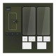 Tempered Glass Full Face Hofi Pro+ Samsung Galaxy S24 5G Μαύρο (2 τεμ.) Tempered Glass Full Face Hofi Pro+ Samsung Galaxy S24 5G Μαύρο (2 τεμ.)