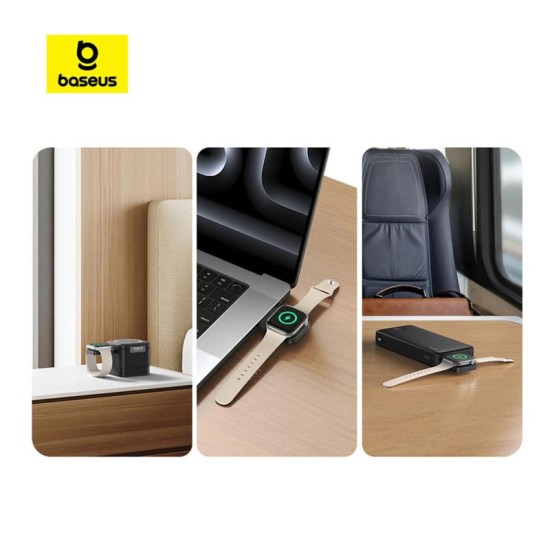 Ασύρματος Φορτιστής Baseus MagPro 2.5W για Apple Watch Series Μαύρο Ασύρματος Φορτιστής Baseus MagPro 2.5W για Apple Watch Series Μαύρο