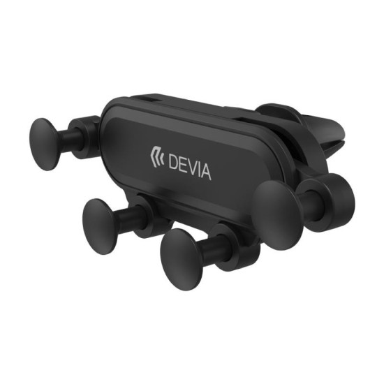 Universal Βάση Στήριξης Αεραγωγού Αυτοκινήτου Devia ES071 Gravity Kintone Μαύρο Universal Βάση Στήριξης Αεραγωγού Αυτοκινήτου Devia ES071 Gravity Kintone Μαύρο