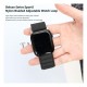 Λουράκι Devia Sport5 Nylon Woven Apple Watch (38/ 40/ 41mm) Deluxe Μαύρο