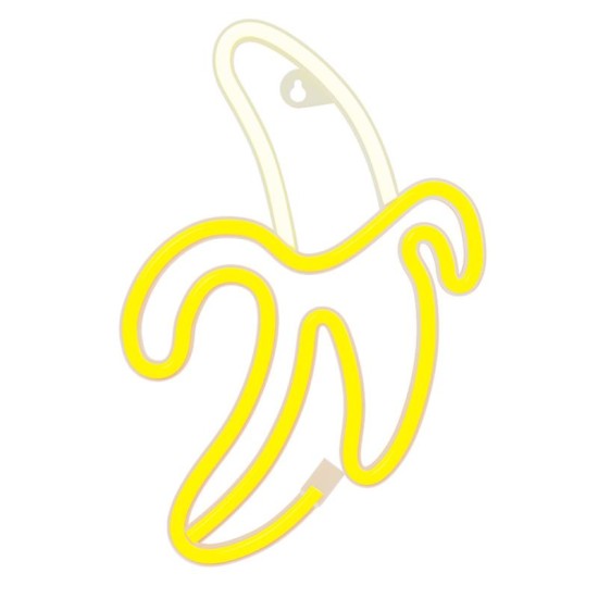 Neon LED Forever Light FLNE10 BANANA (USB/Μπαταρίας & On/Off) Κίτρινο Neon LED Forever Light FLNE10 BANANA (USB/Μπαταρίας & On/Off) Κίτρινο
