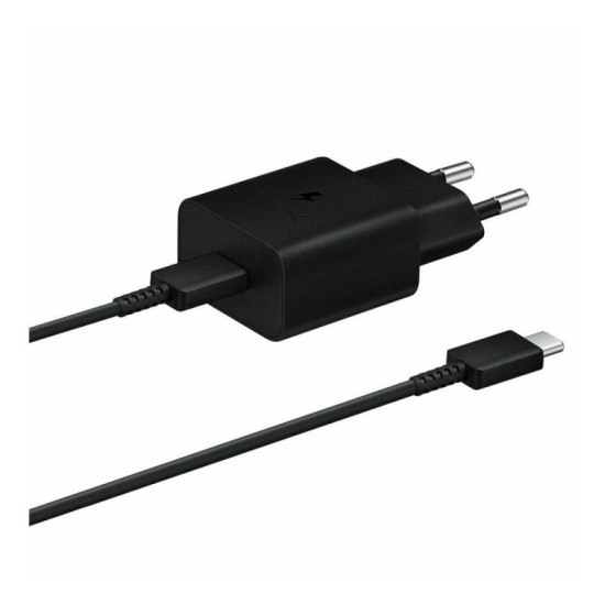 Φορτιστής Ταξιδίου Ταχείας Φόρτισης Samsung EP-T1510 15W με Έξοδο USB C 3A & Καλώδιο USB C Μαύρο Φορτιστής Ταξιδίου Ταχείας Φόρτισης Samsung EP-T1510 15W με Έξοδο USB C 3A & Καλώδιο USB C Μαύρο