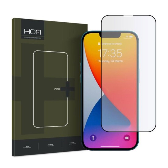 Tempered Glass Full Face Hofi Pro+ Apple iPhone 13/ 13 Pro/ 14/ 16e Μαύρο (1 τεμ.) Tempered Glass Full Face Hofi Pro+ Apple iPhone 13/ 13 Pro/ 14/ 16e Μαύρο (1 τεμ.)