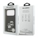 Θήκη Σιλικόνης Karl Lagerfeld Apple iPhone 17 Pro Sketch & Logo Karl & Choupette Μαύρο