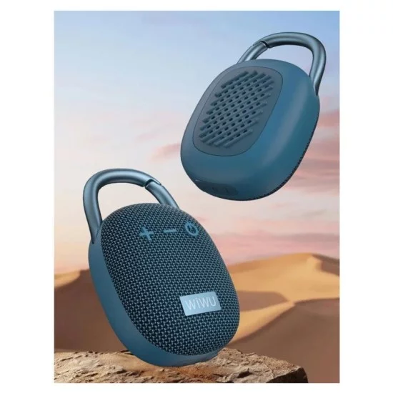 Φορητό Ηχείο Bluetooth WiWU Thunder H3 TWS BT 5.3 AUX MicroSD 1800mAh 5W Μπλε Φορητό Ηχείο Bluetooth WiWU Thunder H3 TWS BT 5.3 AUX MicroSD 1800mAh 5W Μπλε