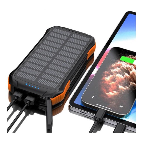 Ηλιακός Ασύρματος Φορτιστής Ανάγκης Magnetic Choetech B659 Επαγωγικής Φόρτισης 10W 10000mAh Πορτοκαλί Ηλιακός Ασύρματος Φορτιστής Ανάγκης Magnetic Choetech B659 Επαγωγικής Φόρτισης 10W 10000mAh Πορτοκαλί