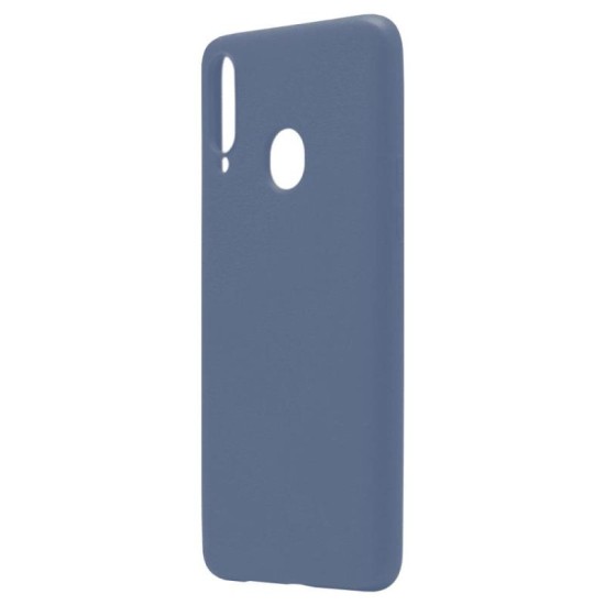 Θήκη Liquid Silicon inos Samsung A207F Galaxy A20s L-Cover Μπλε Ραφ Θήκη Liquid Silicon inos Samsung A207F Galaxy A20s L-Cover Μπλε Ραφ
