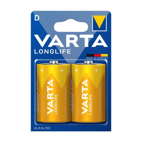Μπαταρία Alkaline Varta Longlife D LR20 (2 τεμ.) Μπαταρία Alkaline Varta Longlife D LR20 (2 τεμ.)