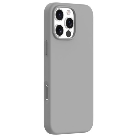 Θήκη Silicon Magnetic Devia Apple iPhone 16 Pro Nature Γκρι-Λευκό Θήκη Silicon Magnetic Devia Apple iPhone 16 Pro Nature Γκρι-Λευκό