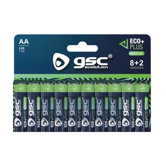 Μπαταρία GSC Alkaline EcoPlus AA LR06 (10 τεμ.) Μπαταρία GSC Alkaline EcoPlus AA LR06 (10 τεμ.)