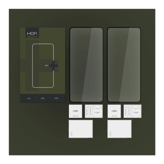 Tempered Glass Full Face Hofi Pro+ Xiaomi Redmi Note 13 4G Μαύρο (2 τεμ.) Tempered Glass Full Face Hofi Pro+ Xiaomi Redmi Note 13 4G Μαύρο (2 τεμ.)
