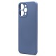 Θήκη Liquid Silicon inos Xiaomi Redmi 12 L-Cover Ματ Γκρι-Μπλε Θήκη Liquid Silicon inos Xiaomi Redmi 12 L-Cover Ματ Γκρι-Μπλε