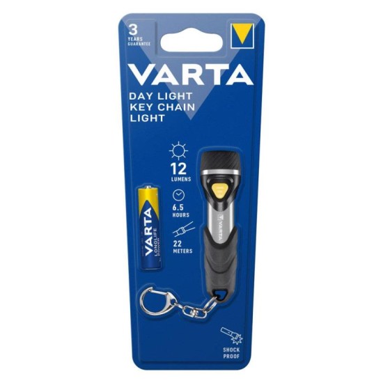 Φακός Varta Led Day Key Chain Light με 1τεμ Μπαταρία AAA (Μικρός) Φακός Varta Led Day Key Chain Light με 1τεμ Μπαταρία AAA (Μικρός)