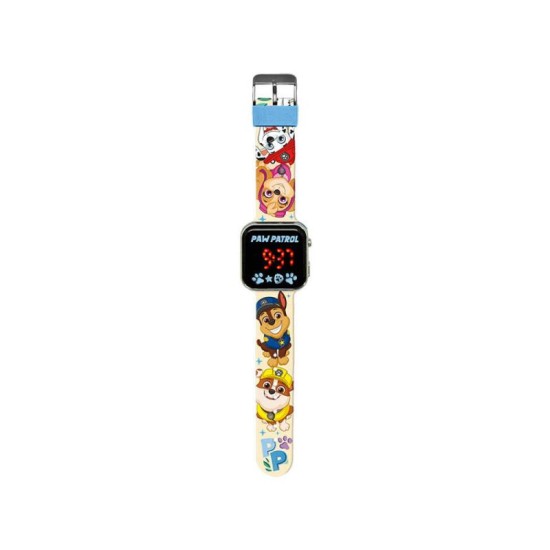 Ψηφιακό Ρολόι Χειρός με Οθόνη LED Kids Licensing PW19961 Paw Patrol Μπεζ-Πολύχρωμο Ψηφιακό Ρολόι Χειρός με Οθόνη LED Kids Licensing PW19961 Paw Patrol Μπεζ-Πολύχρωμο