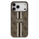 Θήκη PU Guess MagSafe Apple iPhone 17 Pro Max Hardcase 4G Printed Stripes Καφέ Θήκη PU Guess MagSafe Apple iPhone 17 Pro Max Hardcase 4G Printed Stripes Καφέ