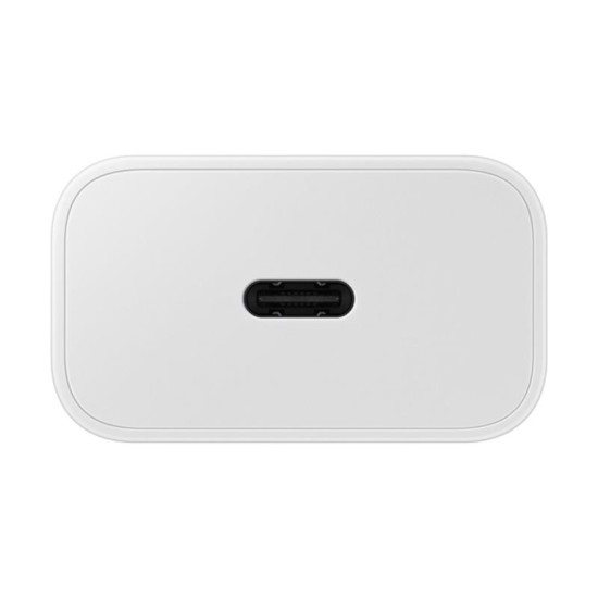 Φορτιστής Ταξιδίου Ταχείας Φόρτισης Samsung EP-T2510NWEG με Έξοδο USB C GaN PD 25W 3A Λευκό Φορτιστής Ταξιδίου Ταχείας Φόρτισης Samsung EP-T2510NWEG με Έξοδο USB C GaN PD 25W 3A Λευκό