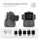 Επιτραπέζια Βάση Ahastyle PT63 για Φόρτιση Apple Watch Σκούρο Γκρι