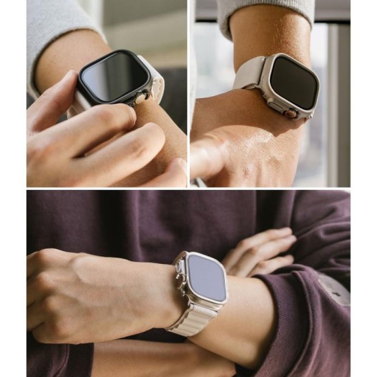 Θήκη PC Ringke Slim Apple Watch Ultra 49mm Διάφανο & Γκρι (2 τεμ) Θήκη PC Ringke Slim Apple Watch Ultra 49mm Διάφανο & Γκρι (2 τεμ)