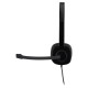 Ενσύρματα Ακουστικά Κεφαλής Logitech H151 με Μικρόφωνο Μαύρο Ενσύρματα Ακουστικά Κεφαλής Logitech H151 με Μικρόφωνο Μαύρο