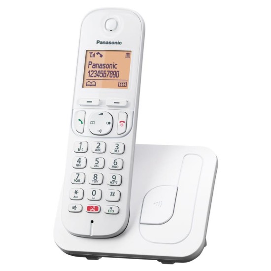 Ασύρματο Τηλέφωνο Panasonic KX-TGC250 Λευκό Ασύρματο Τηλέφωνο Panasonic KX-TGC250 Λευκό