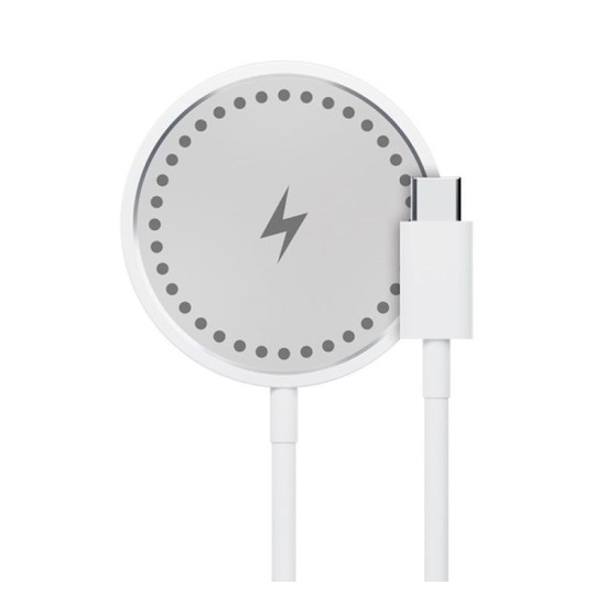 Ασύρματη Βάση Φόρτισης Μαγνητική Maxlife MXWC-05 15W Λευκό Ασύρματη Βάση Φόρτισης Μαγνητική Maxlife MXWC-05 15W Λευκό