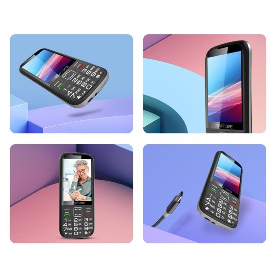 Κινητό Τηλέφωνο myPhone Halo 4 LTE (Dual SIM) Black Κινητό Τηλέφωνο myPhone Halo 4 LTE (Dual SIM) Black