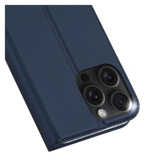 Θήκη Flip Dux Ducis Skin Pro Apple iPhone 16 Pro Μπλε Θήκη Flip Dux Ducis Skin Pro Apple iPhone 16 Pro Μπλε