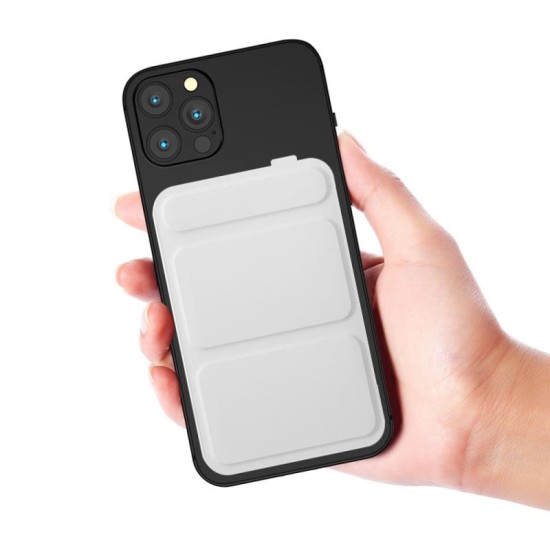 Ασύρματος Φορτιστής Ανάγκης Devia EP138 Magnetic PD 20W 5000mAh με Βραχίονα Στήριξης Extreme Speed Λευκό