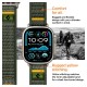 Λουράκι Spigen Athlex Air Apple Watch 6/ 7/ 8/ 9/ 10/ SE/ Ultra 1/ 2 (44/ 45/ 46/ 49mm) Active Πράσινο