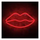 Neon LED Forever Light FLNEO8 LIPS (USB/Μπαταρίας & On/Off) Κόκκινο