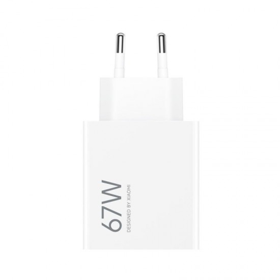 Φορτιστής Ταξιδίου Ταχείας Φόρτισης Xiaomi HyperCharge με Έξοδο USB A 67W Λευκό Φορτιστής Ταξιδίου Ταχείας Φόρτισης Xiaomi HyperCharge με Έξοδο USB A 67W Λευκό