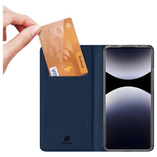 Θήκη Flip Dux Ducis Skin Pro Xiaomi Redmi Note 14 Pro 4G Μπλε