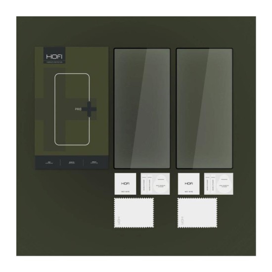 Tempered Glass Full Face Hofi Pro+ Samsung Galaxy S24 Ultra 5G Μαύρο (2 τεμ.) Tempered Glass Full Face Hofi Pro+ Samsung Galaxy S24 Ultra 5G Μαύρο (2 τεμ.)