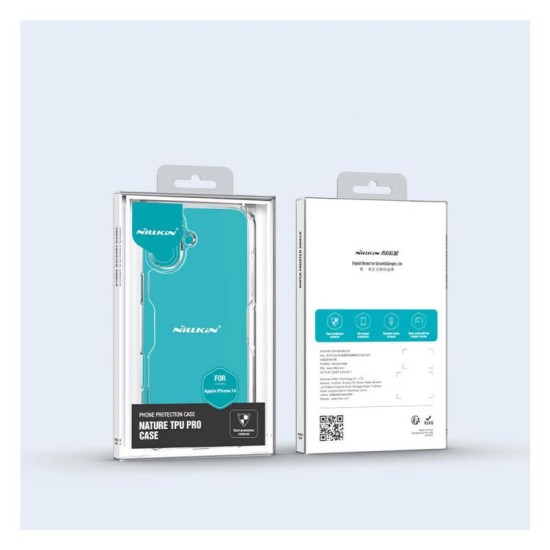 Θήκη Soft TPU & PC Nillkin Nature Pro Apple iPhone 16 Μπλε Θήκη Soft TPU & PC Nillkin Nature Pro Apple iPhone 16 Μπλε